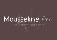 Mousseline Pro Font - Featured Image