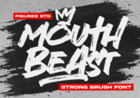 Mouth Beast Font - Featured Image