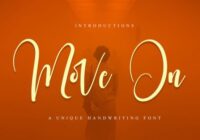 Move on Font - Featured Image