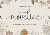 Moveline Font - Featured Image