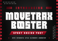 Movetrax Booster Font - Featured Image