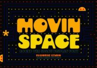 Movin Space Font - Featured Image