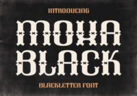 Moxa Black Font - Featured Image