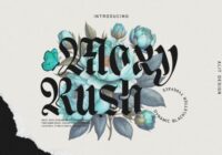 Moxy Rush Font - Featured Image