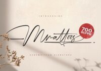 Mrattoos Font - Featured Image