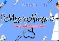 Mrs Nurse Font - Featured Image