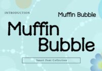 Muffin Bubble Font - Featured Image