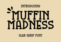 Muffin Madness Font - Featured Image