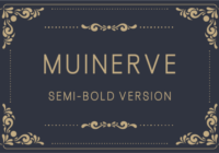 Muinerve Semi-Bold Font - Featured Image