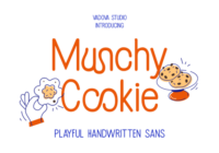 Munchy Cookie Font - Featured Image