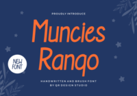 Muncies Rango Font - Featured Image