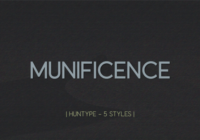 Munificence Font - Featured Image