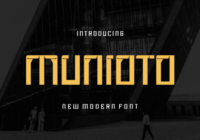 Munioto Font - Featured Image
