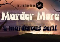 Murder More Font - Featured Image