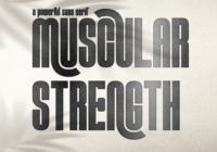 Muscular Strength Font - Featured Image