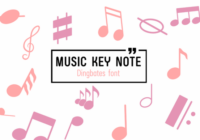 Music Key Note Font - Featured Image