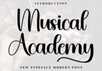 Musical Academy Font - Featured Image