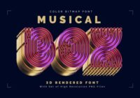 Musical Box Font - Featured Image
