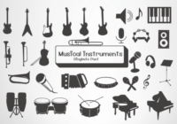 Musical Instruments Font - Featured Image