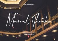 Musical Theater Font - Featured Image