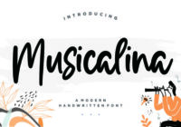 Musicalina Font - Featured Image