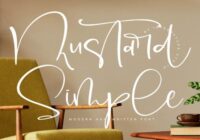 Mustard Simple Font - Featured Image