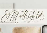 Muthigold Font - Featured Image