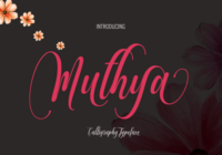 Muthya Font - Featured Image