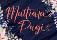 Muttiara Pagi Font - Featured Image
