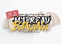 MyBread Banana Duo Font - Featured Image
