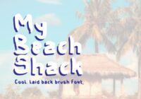 My Beach Shack Font - Featured Image