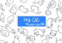 My Cat Font - Featured Image