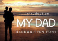 My Dad Font - Featured Image