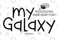 My Galaxy Font - Featured Image