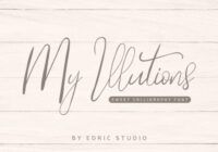 My Illutions Font - Featured Image