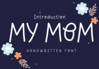 My Mom Font - Featured Image