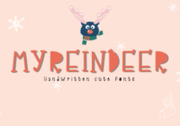 My Reindeer Font - Featured Image