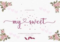 My Sweet Font - Featured Image