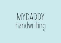Mydaddy Font - Featured Image