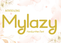 Mylazy Font - Featured Image