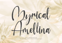 Myrical Amellina Font - Featured Image