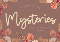 Mysteries Font - Featured Image
