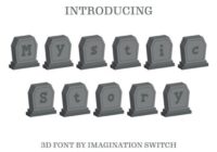 Mystic Story 3d Font - Featured Image