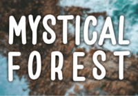 Mystical Forest Font - Featured Image
