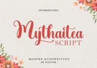 Mythaitea Font - Featured Image