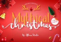 Mythical Christmas Font - Featured Image