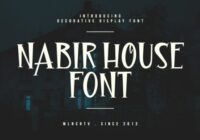 Nabir House Font - Featured Image