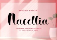 Nacellia Font - Featured Image