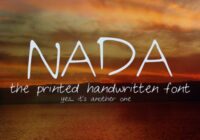 Nada Font - Featured Image
