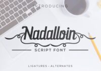 Nadalloin Font - Featured Image